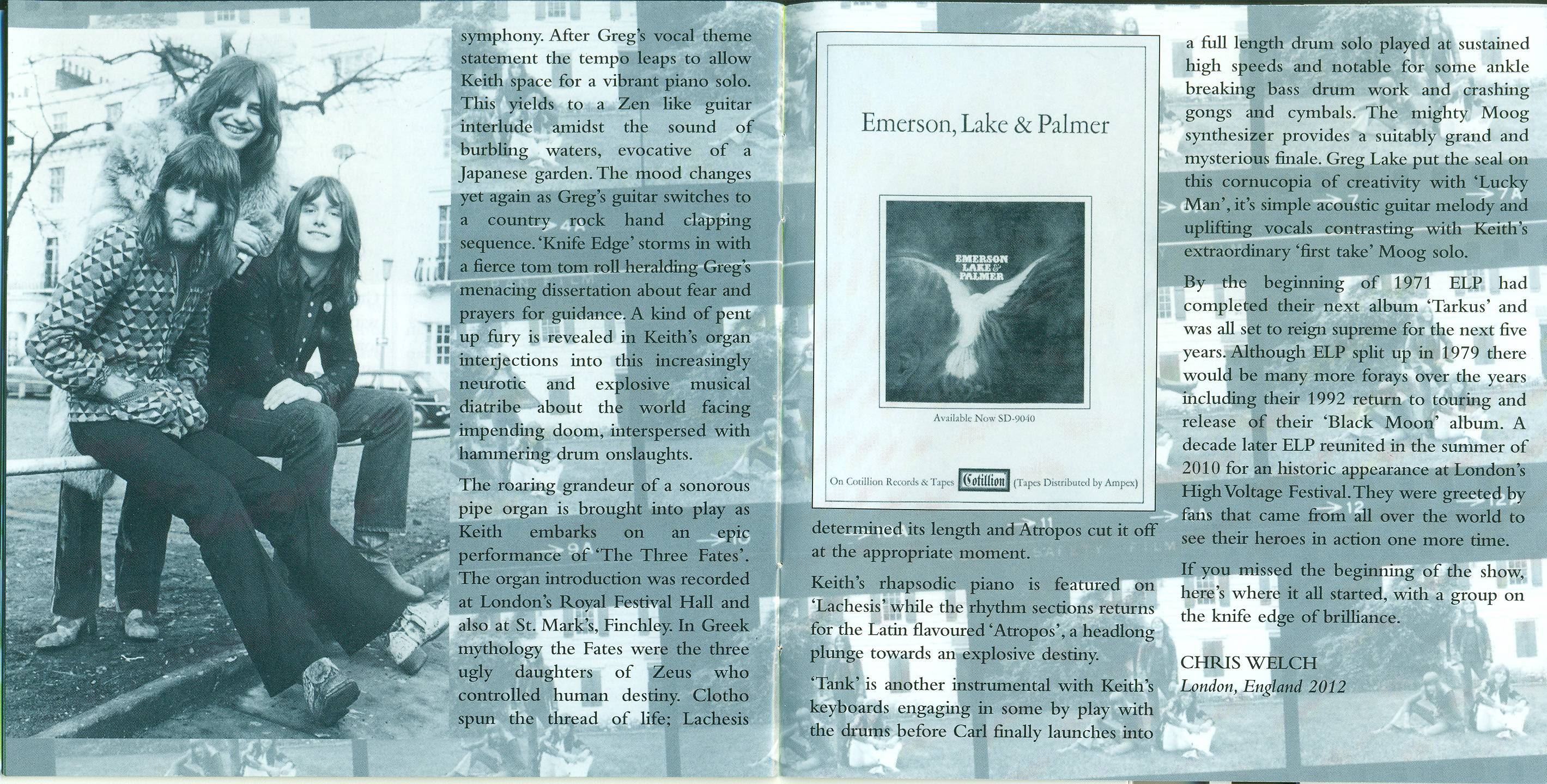 Emerson, Lake and Palmer Emerson, Lake and Palmer 2cd [Booklet08]